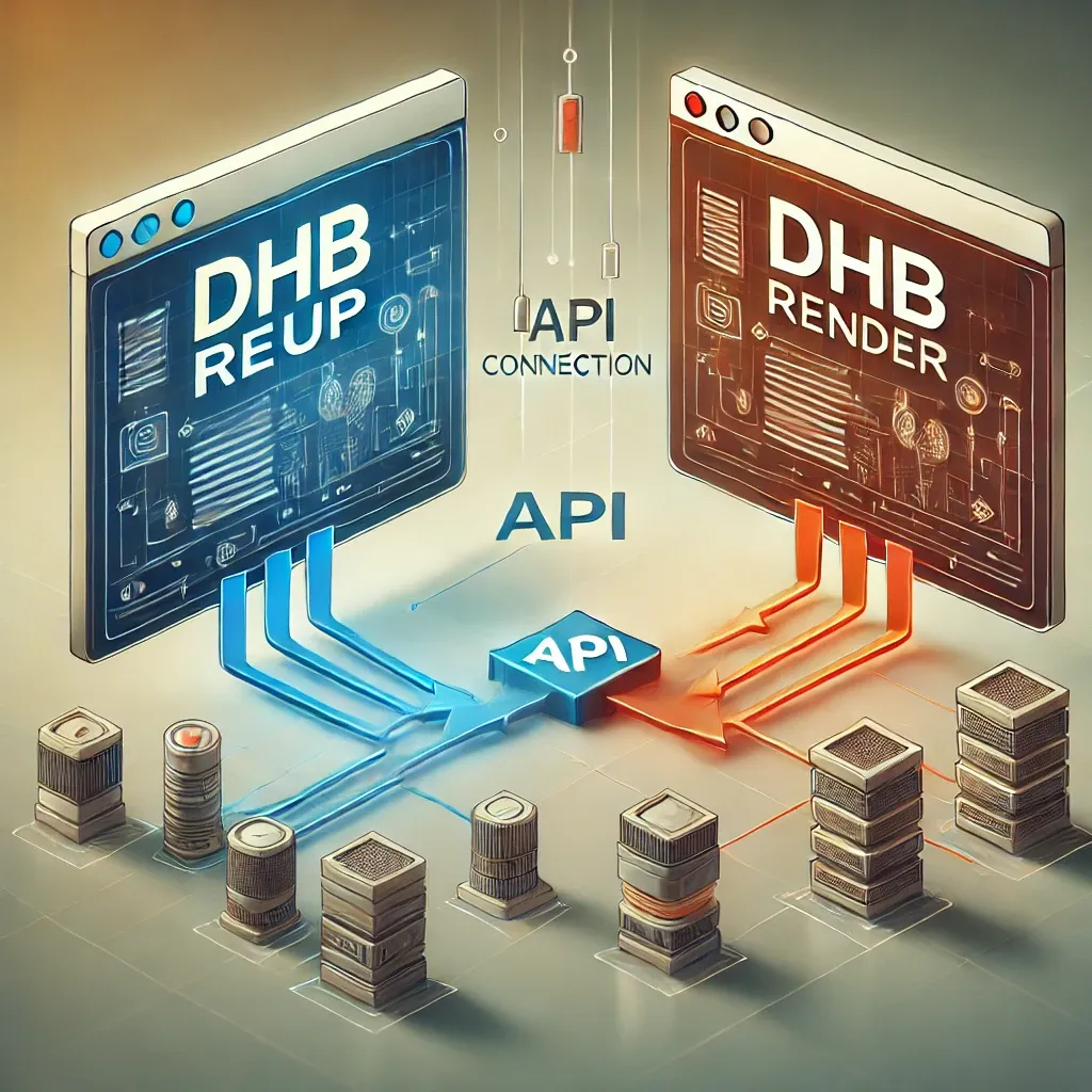 Hướng dẫn kết nối DHB Upload với DHB Render
