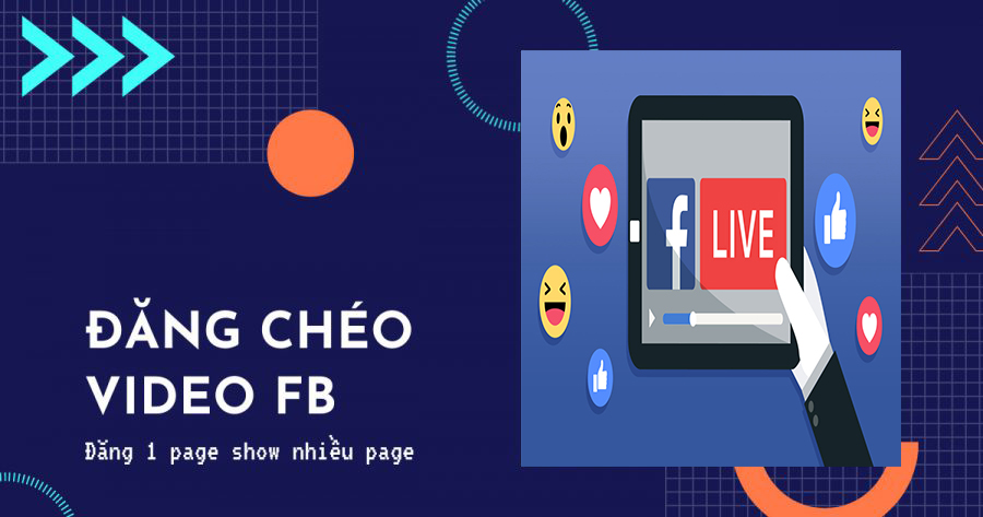 Hướng dẫn đăng chéo trang và nhóm trên DHB Stream Facebook