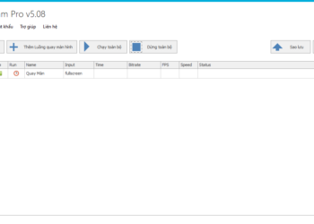 DHB Stream Pro – Hướng dẫn sử dụng chức năng quay màn hình